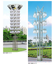 園柱型多頭廣場LED不鏽鋼好色先生网站入口