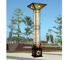 蓮花造型廣場好色先生网站入口柱