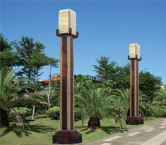 仿古中式仿雲石立柱好色先生网站入口