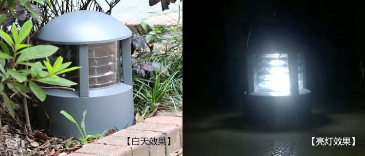 好色先生APP官方正版下载链接照明(QDCPD-YZ003)廣場公園戶外鑄鋁圓頂矮柱草坪燈安裝效果圖片