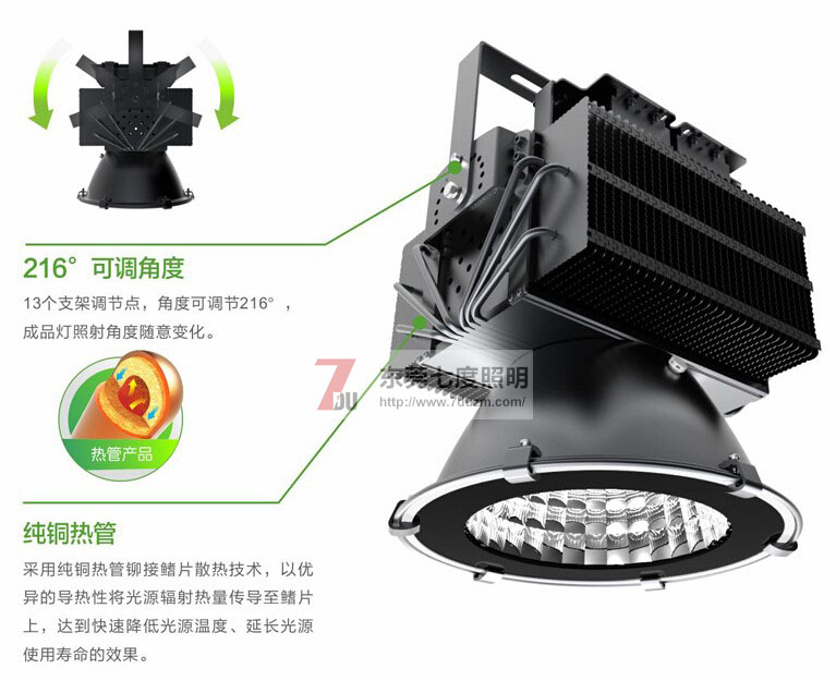 東莞好色先生APP官方正版下载链接照明QDLED-GC011-500WLED塔吊燈產品細節圖片