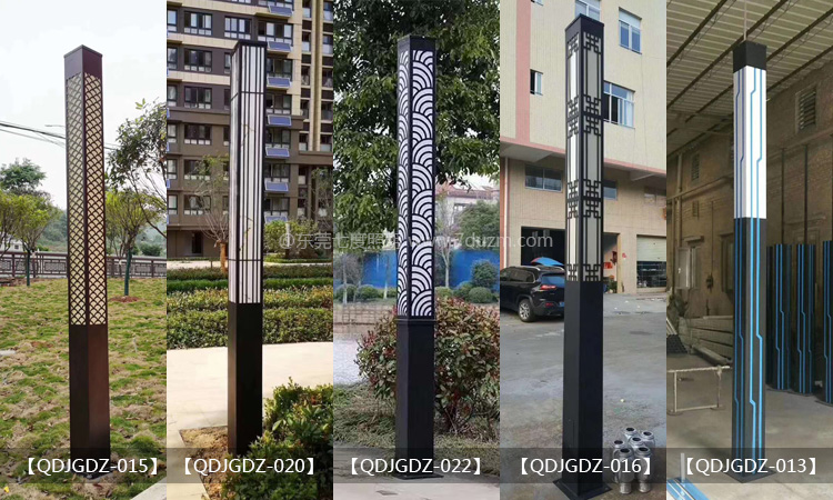 2020園林景觀照明市場火爆新款戶外方形好色先生网站入口柱樣式圖片