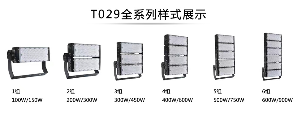 QDLED-T029球場91好色先生APPLED投光燈1組-6組全係列展示